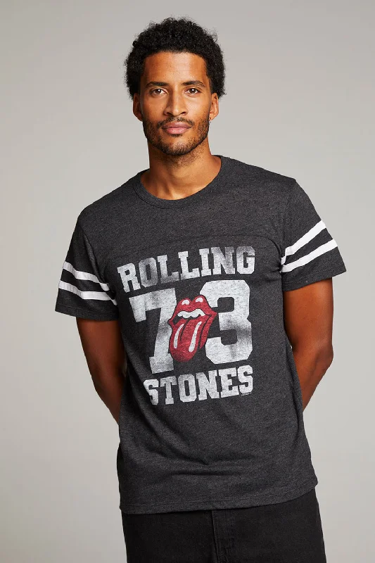 Women's Elegant Evening Outfit Rolling Stones Logo 1973 Mens Tee